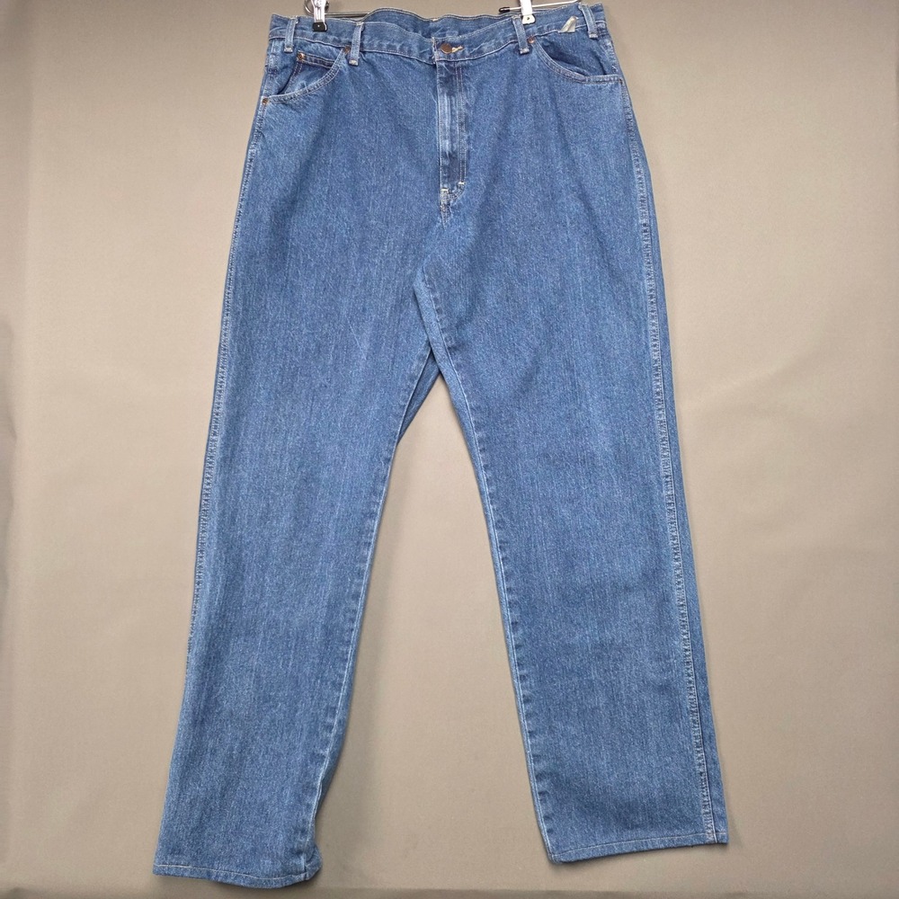 Dickies Jeans Men's Occupational Wear Straight Leg Denim Blue 37x34
